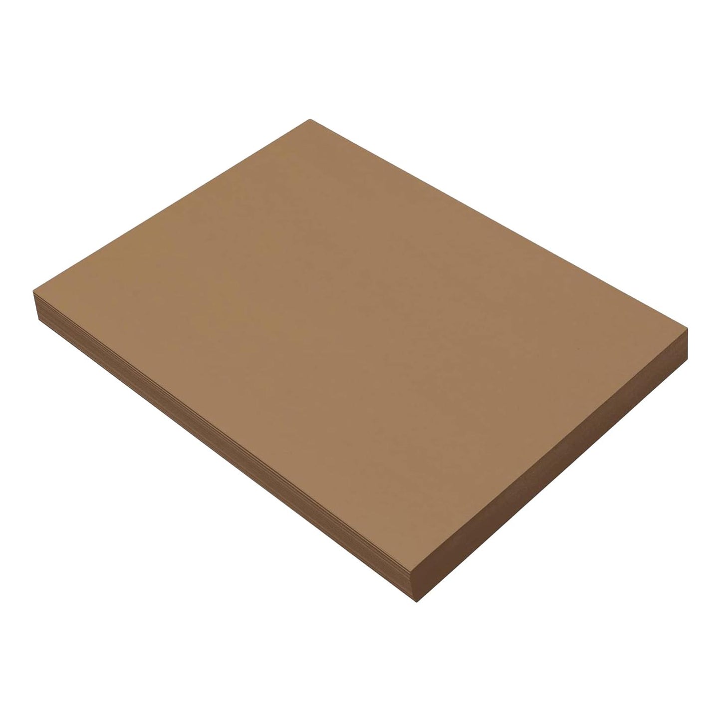 Heavyweight Construction Paper 9" X 12" - Brown (50 Pack)