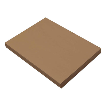 Heavyweight Construction Paper 9" X 12" - Brown (50 Pack)