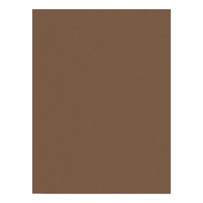 Heavyweight Construction Paper 9" X 12" - Brown (50 Pack)