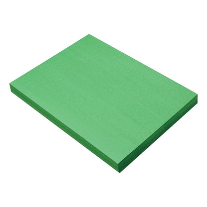 Heavyweight Construction Paper 9" X 12" - Green (50 Pack)