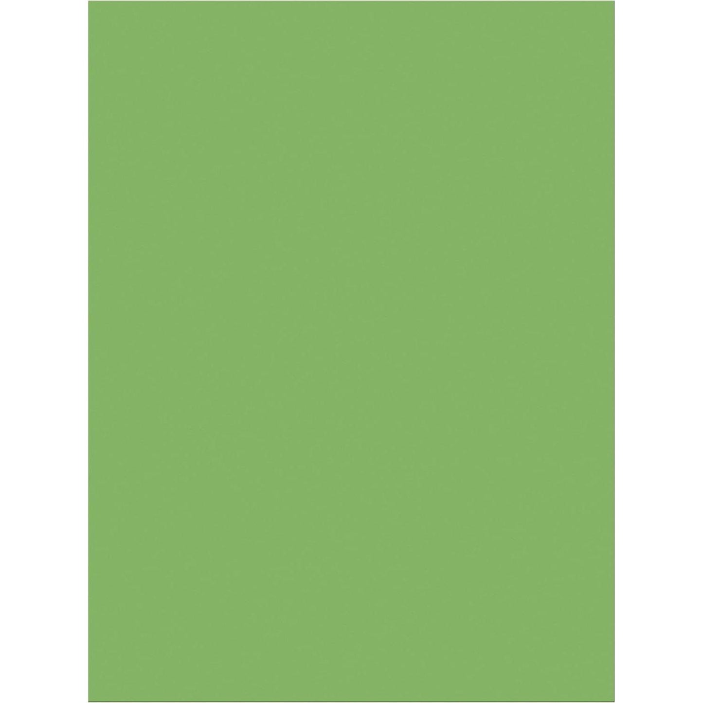 Heavyweight Construction Paper 9" X 12" - Light Green (50 Pack)