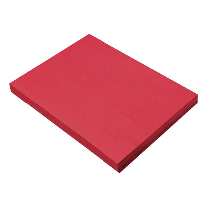 Heavyweight Construction Paper 9" X 12" - Red (50 Pack)