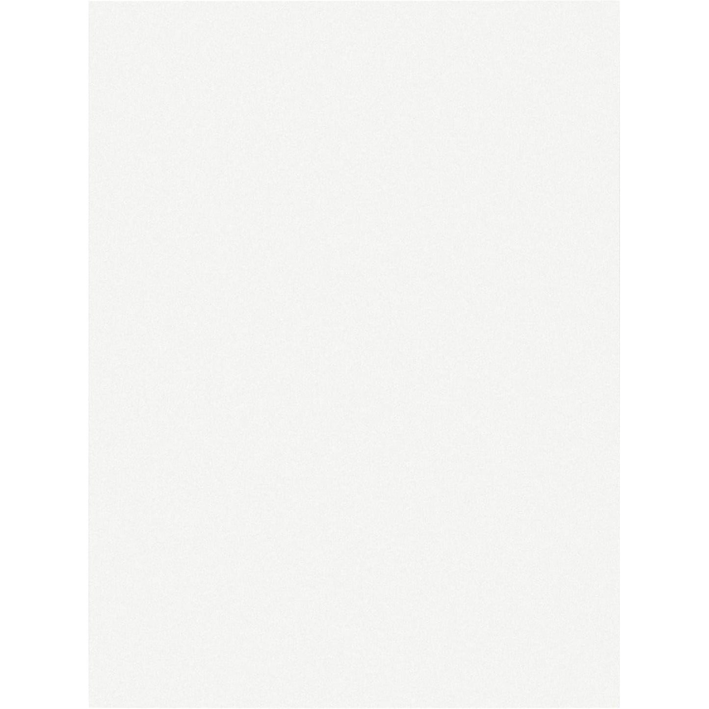Heavyweight Construction Paper 9" X 12" - White (50 Pack)