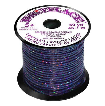 Rexlace Plastic Lacing - Holographic Blue