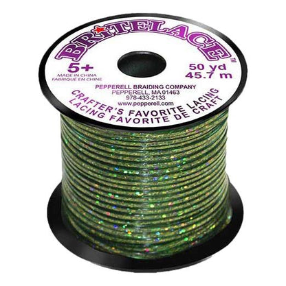 Rexlace Plastic Lacing - Holographic Green