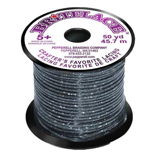Holographic Rexlace Plastic Lacing - Silver