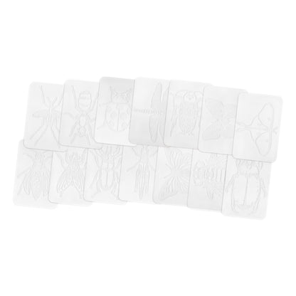 Insects Rubbing Plates (Set of 16)