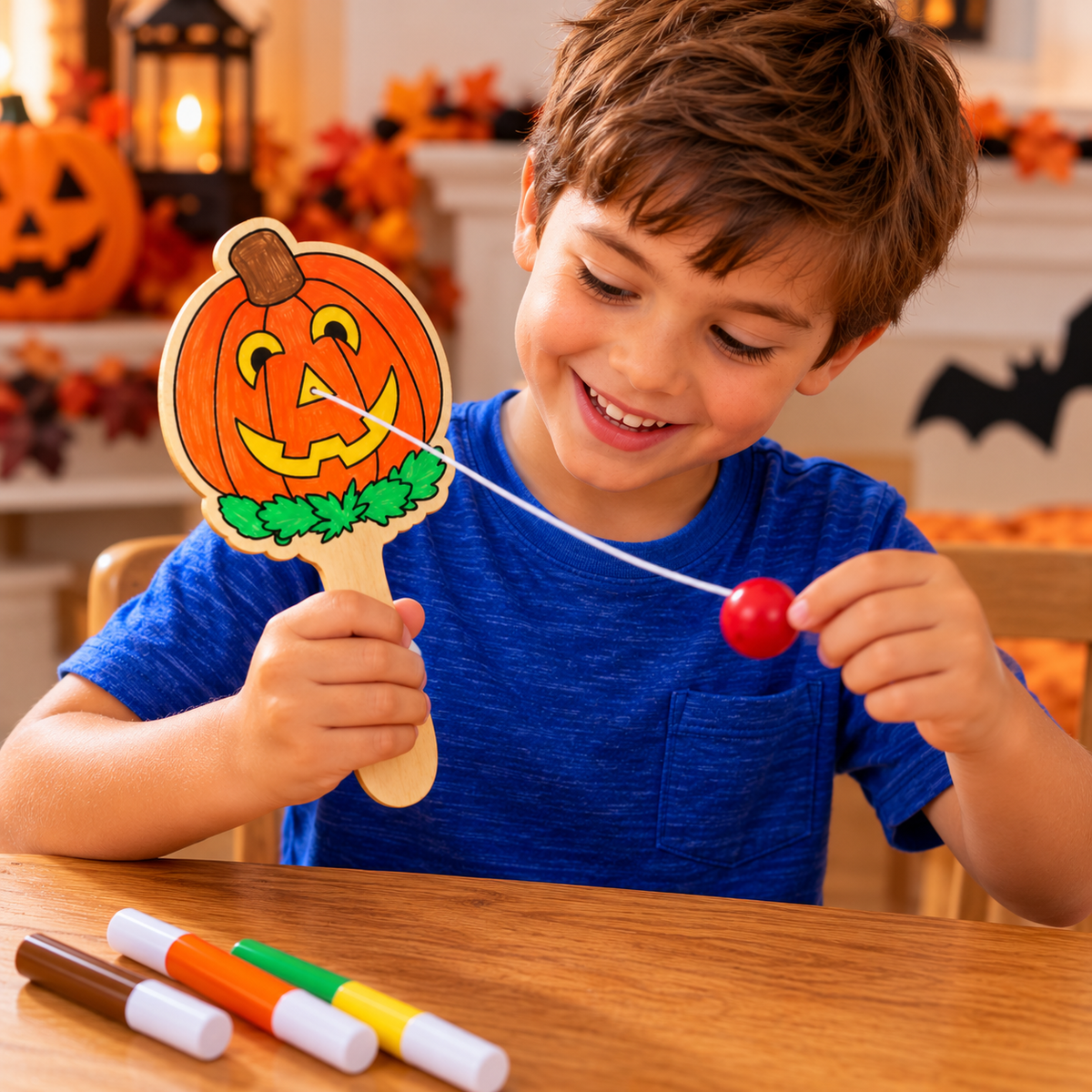 CYO Jack O Lantern Paddleball Game