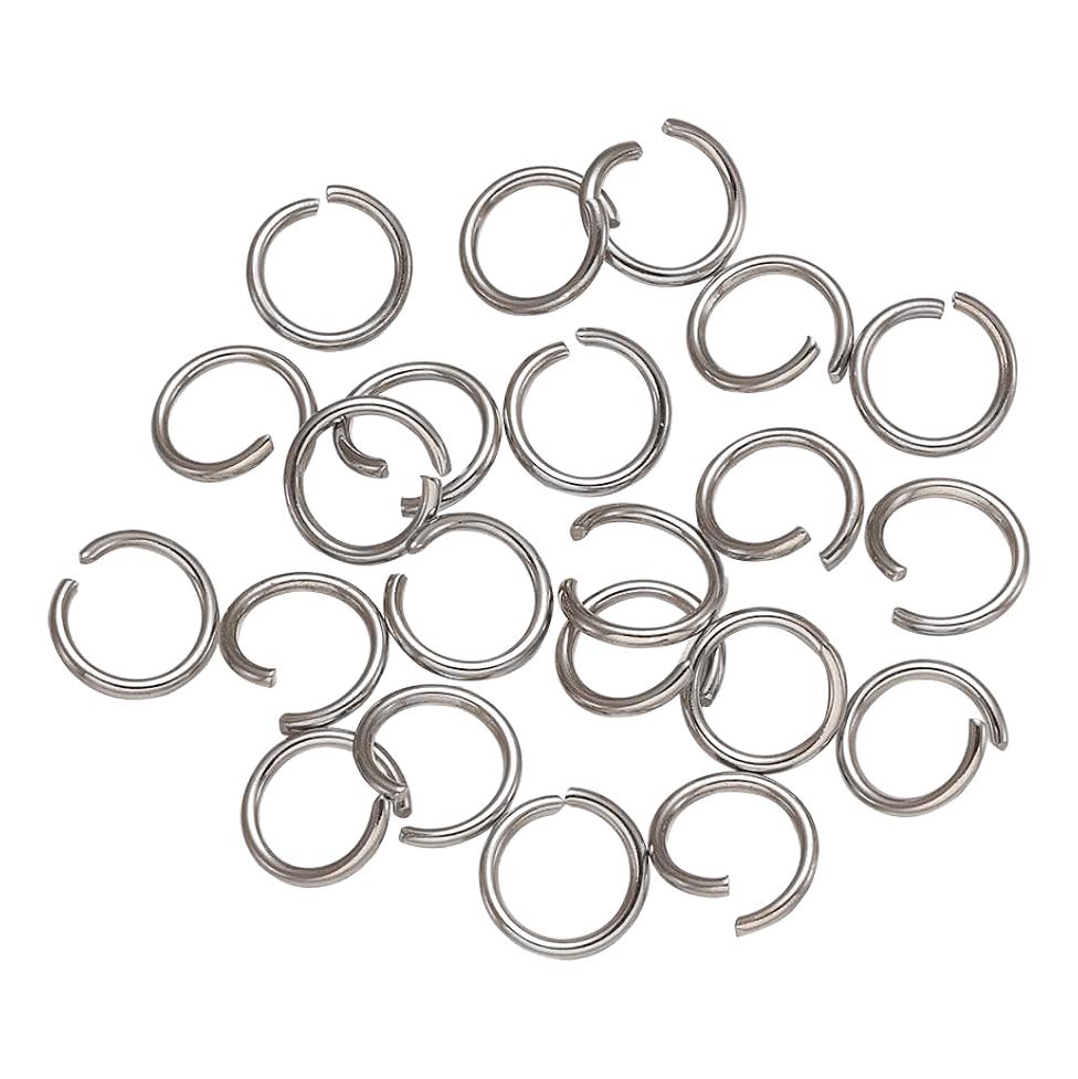 Jump Rings - Silver, 7.25 mm (150 Pack)