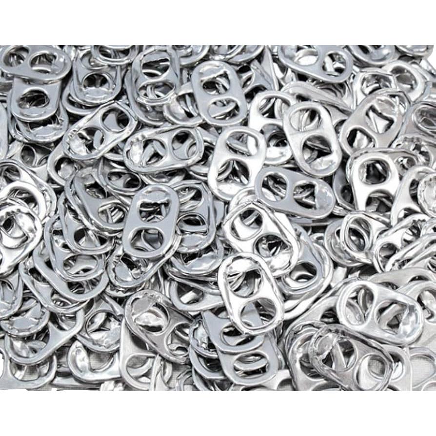 Metal Silver Pop Tabs (150 Pack)