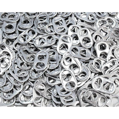 Metal Silver Pop Tabs (150 Pack)