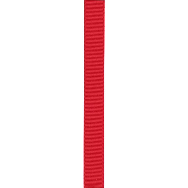 Offray Grosgrain Ribbon - Red (3/8" x 18')