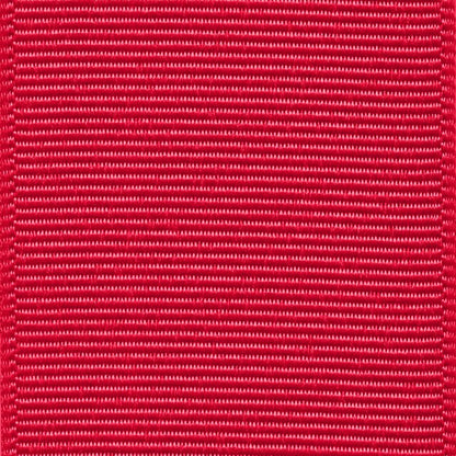 Offray Grosgrain Ribbon - Red (3/8" x 18')