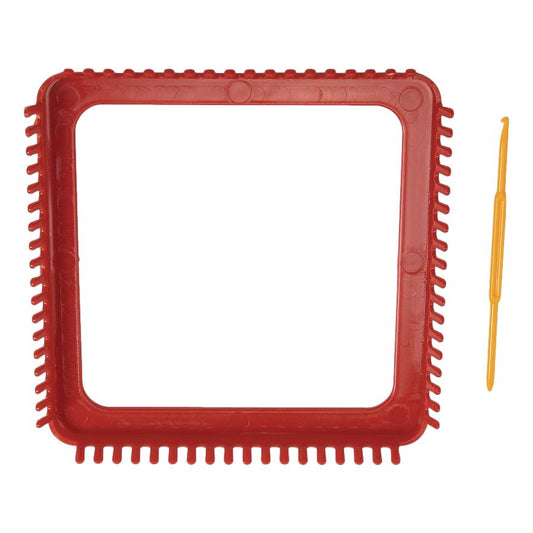 Pepperell Plastic Weaving Loom & Hook