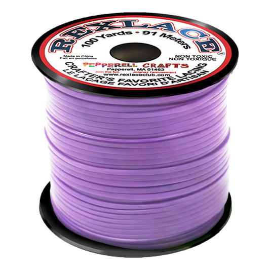 Rexlace Plastic Lacing - Lavender (100 yd)