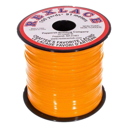Rexlace Plastic Lacing - Yellow (100 yd)