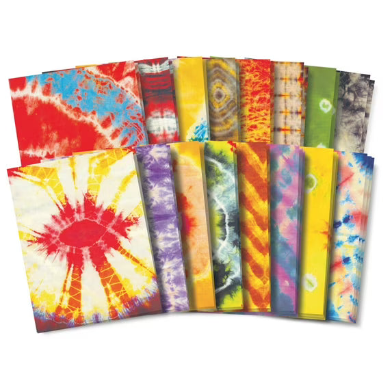 Tie-Dye Paper (32 Sheets)