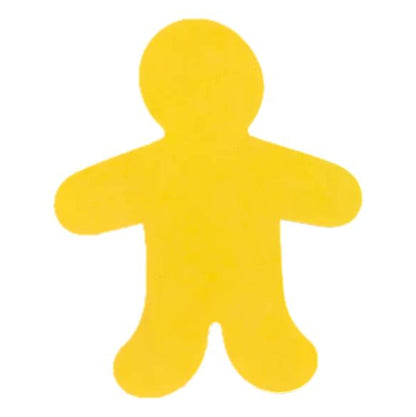 Colored Paper Kid Cut Outs - 5 1/2" (31 Pack)
