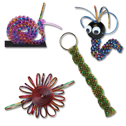 Tie-Dye Rexlace Plastic Lacing - Green