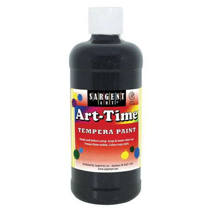 Sargent Art Tempera Paint - Black (16 fl oz)