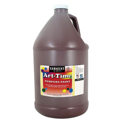 Sargent Art Tempera Paint - Brown (Gallon)
