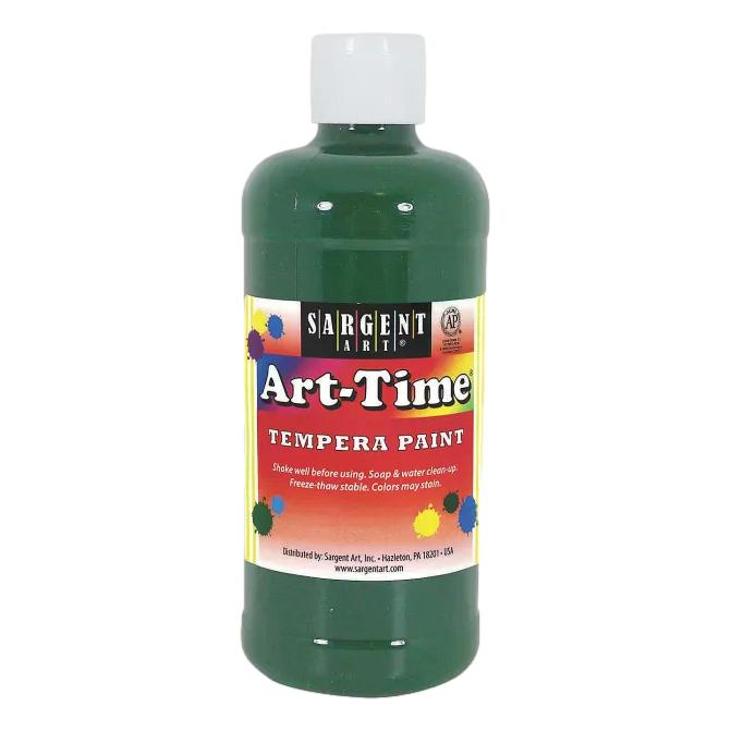 Sargent Art Tempera Paint - Green (16 fl oz)