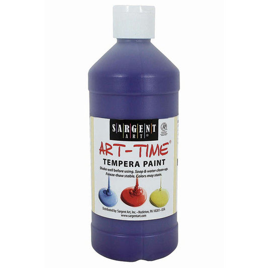 Sargent Art Tempera Paint - Violet (16 fl oz)