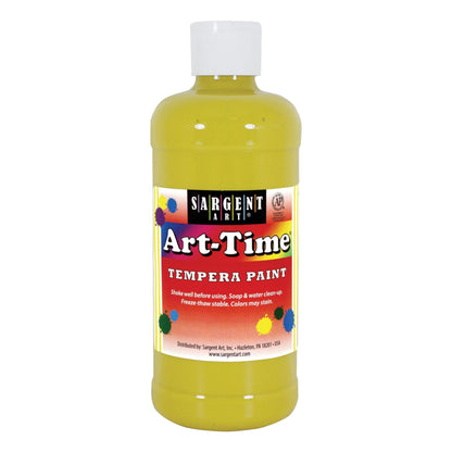 Sargent Art Tempera Paint - Yellow (16 fl oz)