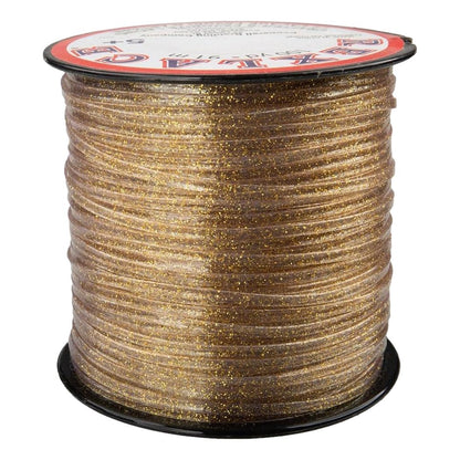 Sparkle Rexlace Plastic Lacing - Gold