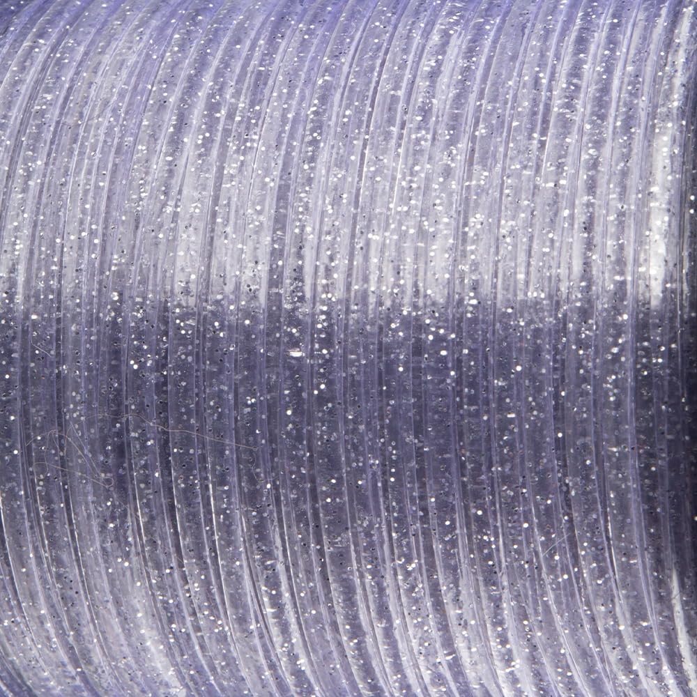 Sparkle Rexlace Plastic Lacing - Silver