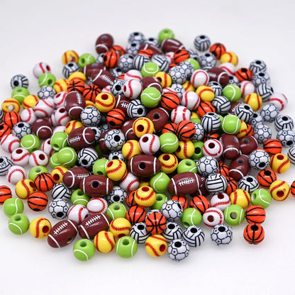 Sports Balls Beads (300 Pack)