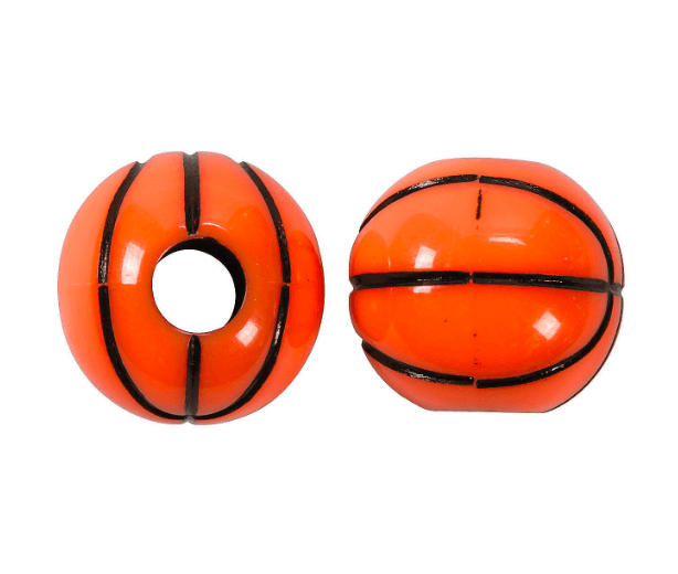 Sports Balls Beads (200 Pack) - EconoCrafts
