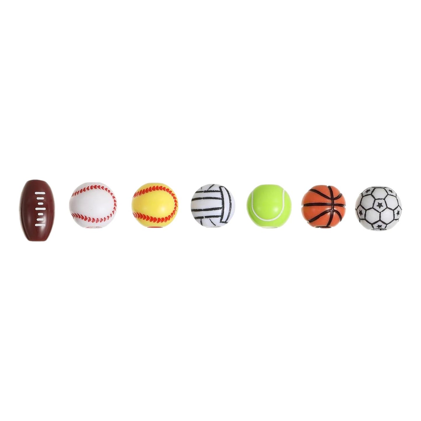 Sports Balls Beads (300 Pack)