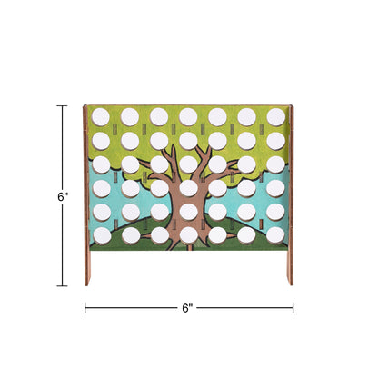 DIY Wooden Connect 4 (12 Pack)