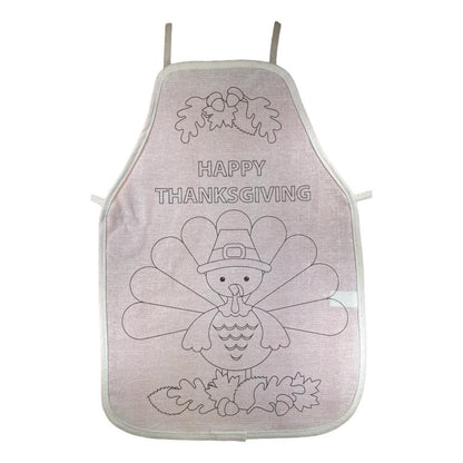 CYO Thanksgiving Canvas Aprons (6 Pack)