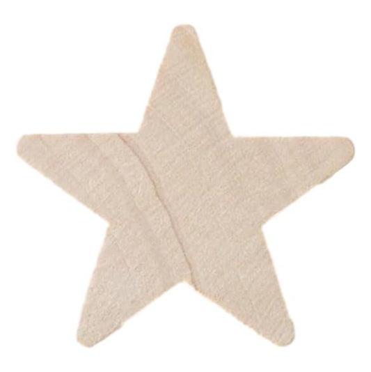 Small Wooden Stars - 1 1/2" (12 Pack)