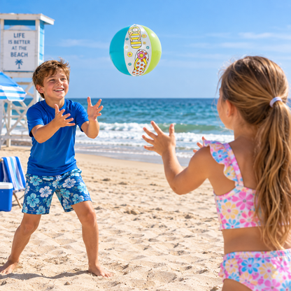 CYO Inflatable Flip-Flop Beach Balls (12 Pack)