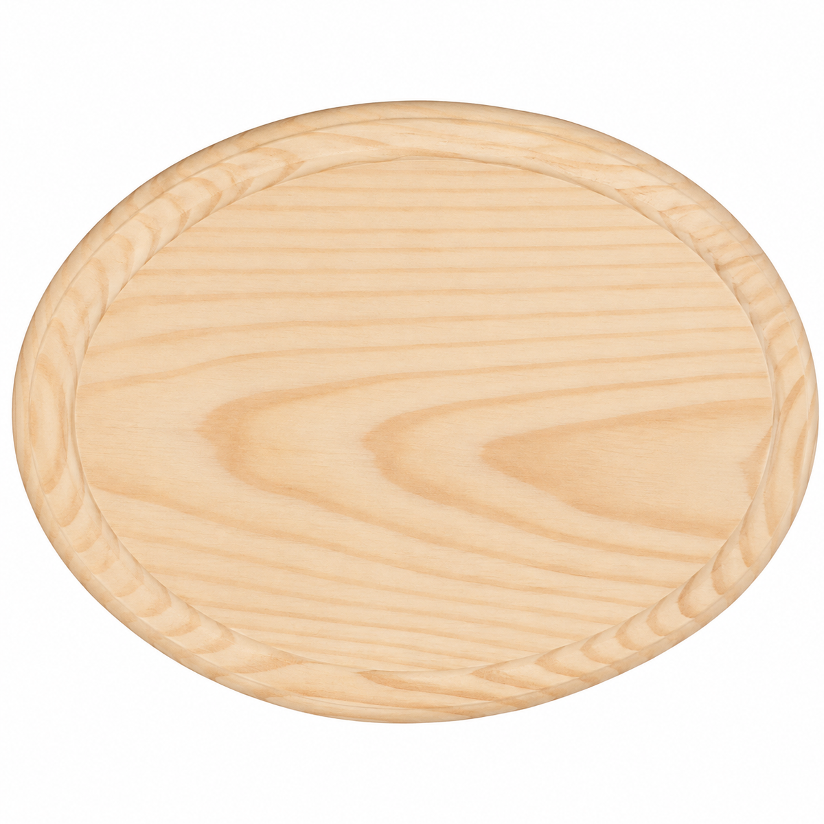 Wooden Plaques - Oval, 3" x 5" (12 Pack)