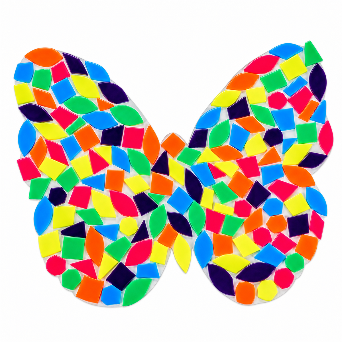 Sticky Mosaic Butterflies (12 Pack)