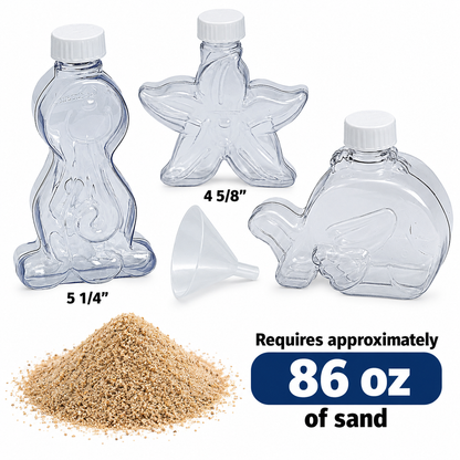 Under the Sea Sand Art Bottles (12 Pack)