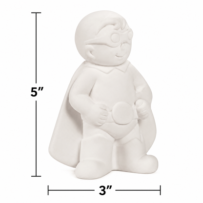 DIY Ceramic Superhero Banks (12 Pack)