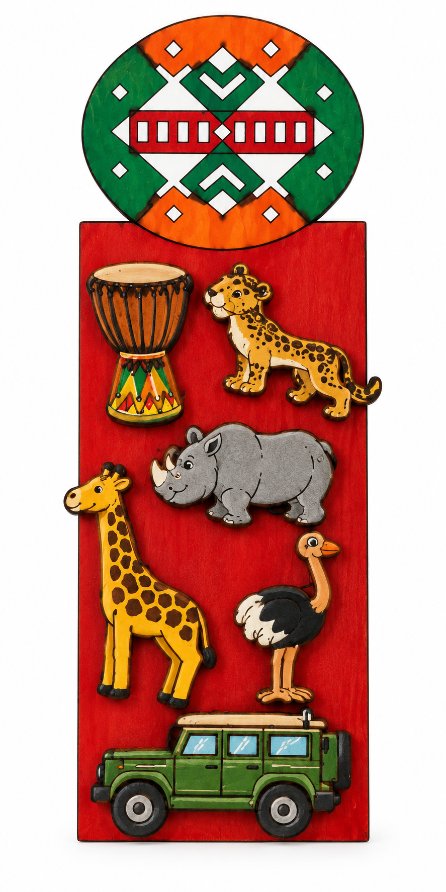 DIY Safari Animal Bookmarks (10 Pack)
