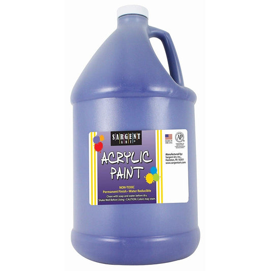 Acrylic Paint 12 Gallon Blue  