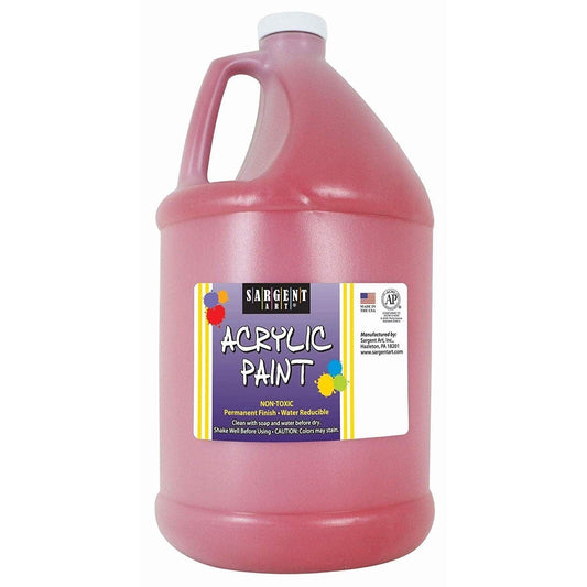 Acrylic Paint 1/2 Gallon Red - EconoCrafts