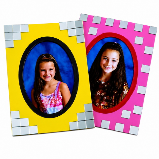 DIY Mirrored Picture Frames (36 Pack)