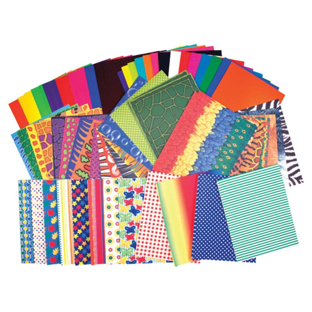Most Top Design Inpaper Assorted Design Paper (32 Sheets) – EconoCrafts