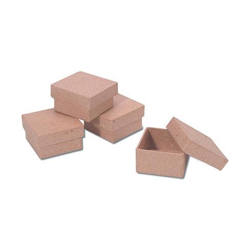 Assorted Paper Mache Little Boxes (24 Pack) - EconoCrafts