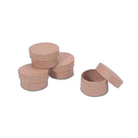 Assorted Paper Mache Little Boxes (24 Pack) - EconoCrafts