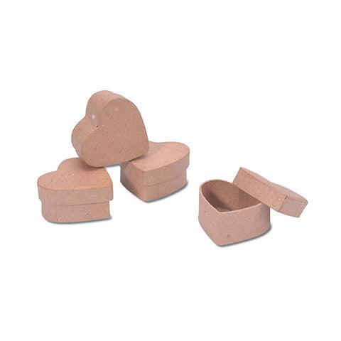 Assorted Paper Mache Little Boxes (24 Pack) - EconoCrafts