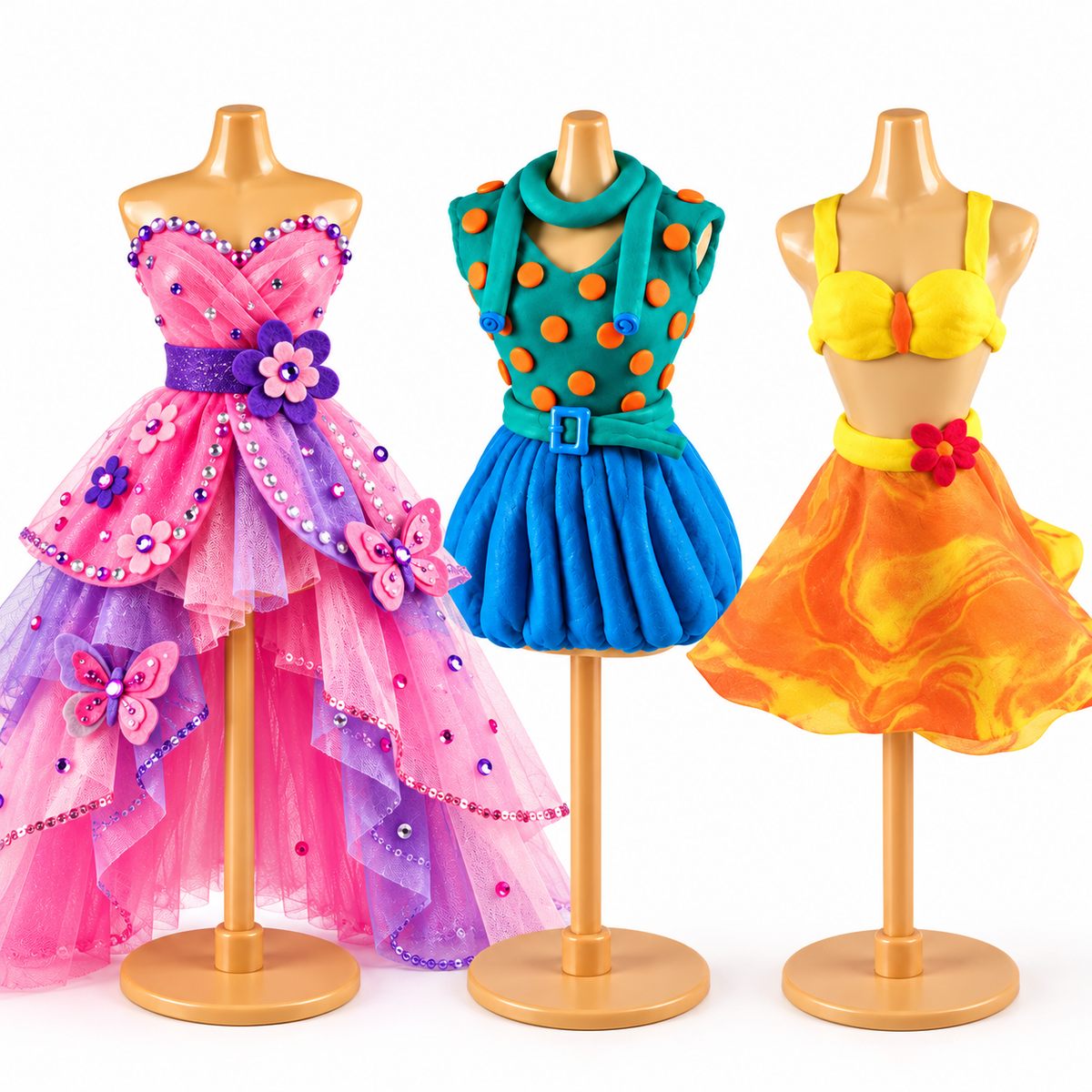 Plastic Mannequins (12 Pack)